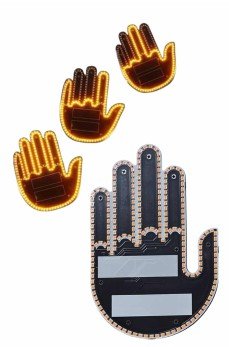 Uzaktan Kumandalı Araba Parmak Hareketi Işığı Parmak Işığı LED Araba Arka Pencere Uzaktan Kumandalı Araba Parmak Hareketi Işığı Parmak Işığı LED Araba Arka Pencere