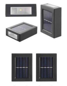 Solar Güneş Enerjili Çift Taraflı Duvar Lambası Çift Taraflı Duvar Lamba Güneş Enerjili