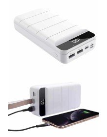 50.000 Mah Powerbank Turbo Hızlı Led Göstergeli Android İOS Uyumlu Taşınabilir Askılı