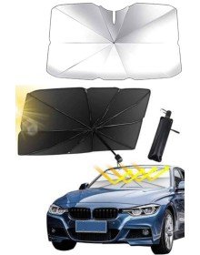 Yeni Nesil Tüm Araç Modellerine Uygun Oto Şemsiye Katlanabilir UV Işınlarına Karşı