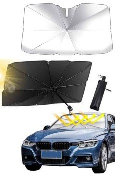Yeni Nesil Tüm Araç Modellerine Uygun Oto Şemsiye Katlanabilir UV Işınlarına Karşı