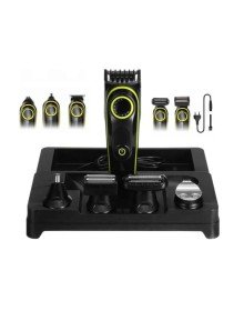 5 Başlıklı Şarjlı Tıraş Makinesi Led Ekran Saç Sakal Ense Tıraşına Uygun Bakım Seti