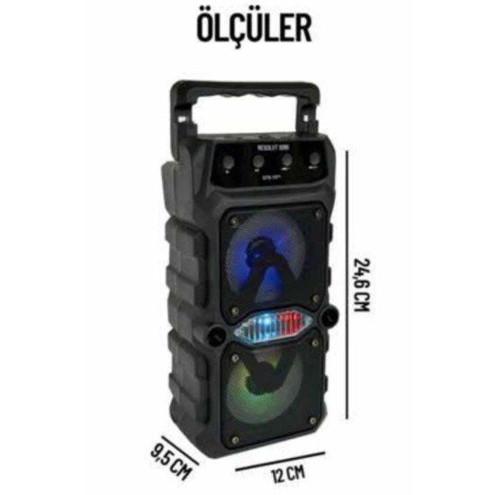 Büyük Boy Bluetooth Hoparlör Çoklu Bağlantı Çift Çıkışlı Taşınabilir Kesintisiz Büyük Boy Bluetooth Hoparlör Çoklu Bağlantı Çift Çıkışlı Taşınabilir Kesintisiz