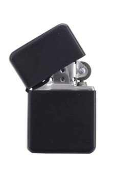 Hediyelik Zarif Zippo Model Siyah Benzinli Çakmak