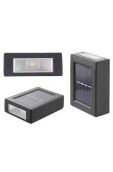 Solar Lamba Dekoratif Aplik Su Geçirmez Led Işıklı Duvar Lambası