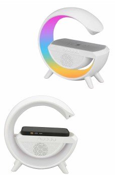 Yeni Nesil Bluetooth Hoparlör Speaker 5.0 Taşınabilir G Şeklinde Powerbankli Yeni Nesil Bluetooth Hoparlör Speaker 5.0 Taşınabilir G Şeklinde Powerbankli