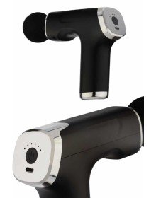 Şarjlı Masaj Tabancası 4 Başlıklı Mini Masaj Tabancası ve Masaj Aleti