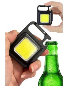 Işıldak USB Şarjlı Cep El Feneri Taşınabilir Mini Led Işık Çok Fonksiyonlu