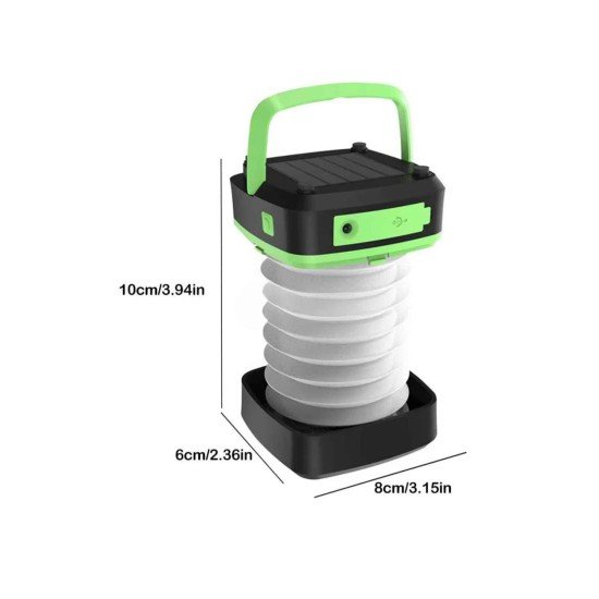 Kamp Lambası Katlanabilir Lamba Solar Şarjlı Led Lamba El Fenerli Kamp Lambası Katlanabilir Lamba Solar Şarjlı Led Lamba El Fenerli