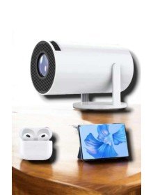 130 İnç Geniş Ekran ve 4K Destekli Full HD Projeksiyon Cihazı