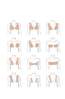 Toparlayıcı Göğüs Bandı Şekillendirici Ten Rengine Uygun Esnek Hassas Ciltlere Uygun Toparlayıcı Göğüs Bandı Şekillendirici Ten Rengine Uygun Esnek Hassas Ciltlere Uygun