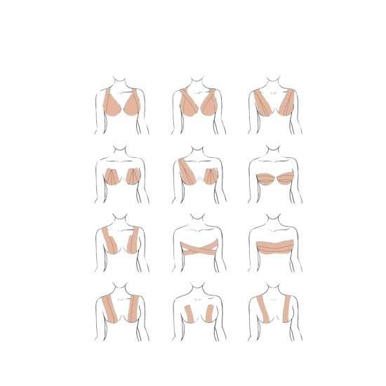 Toparlayıcı Göğüs Bandı Şekillendirici Ten Rengine Uygun Esnek Hassas Ciltlere Uygun Toparlayıcı Göğüs Bandı Şekillendirici Ten Rengine Uygun Esnek Hassas Ciltlere Uygun