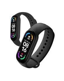 M6 Akıllı Bileklik Siyah Adımsayar Spor Takibi Android ve İOS Uyumlu