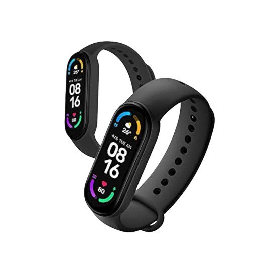 M6 Akıllı Bileklik Siyah Adımsayar Spor Takibi Android ve İOS Uyumlu