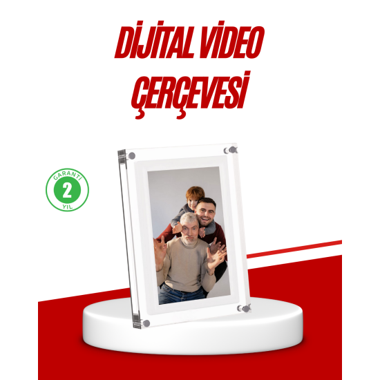 Şık ve Dekoratif 7 İnç Dijital Fotoğraf Çerçevesi – Anılarınızı Sergileyin Şık ve Dekoratif 7 İnç Dijital Fotoğraf Çerçevesi – Anılarınızı Sergileyin