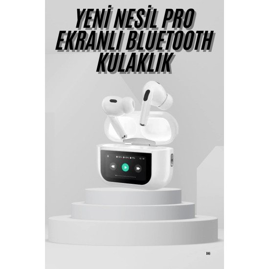 Dokunmatik Ekranlı Air Pro 2 ANC Kulaklık Kablosuz Çok Fonksiyonlu Dokunmatik Ekranlı Air Pro 2 ANC Kulaklık Kablosuz Çok Fonksiyonlu