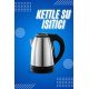 Elektrikli Paslanmaz Çelik Su Isıtcı Çelik Kettle 1.8 Lt. Uzun Ömürlü Elektrikli Paslanmaz Çelik Su Isıtcı Çelik Kettle 1.8 Lt. Uzun Ömürlü