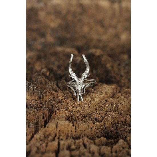 Ayarlanabilir Boynuz Tasarımlı Erkek Yüzük Ayarlanabilir Boynuz Tasarımlı Erkek Yüzük