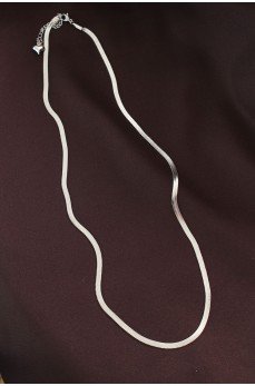 316L Çelik Gümüş Renk 60 cm İtalyan Zincir Kolye