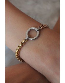 Çelik Mix Renk Kadın Bileklik