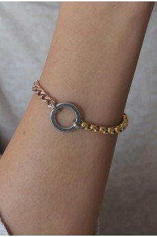 Çelik Mix Renk Kadın Bileklik