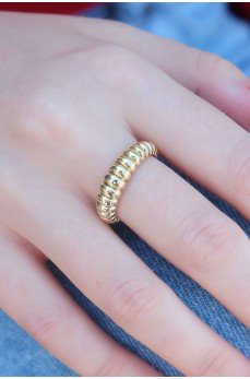 Gold Renk Sarmal Model Kadın Yüzük Gold Renk Sarmal Model Kadın Yüzük