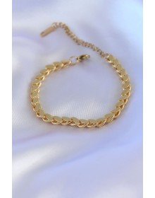 316L Çelik Arpa Gold Renk Kadın Bileklik