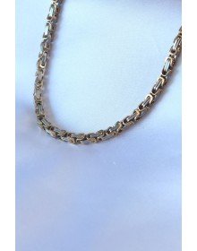 316L Çelik Mix Renk Kral Zincir Model Erkek Kolye