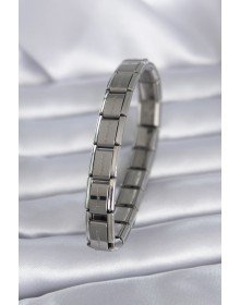 316L Çelik Gümüş Renk Yazılı Nomination Model Kadın Bileklik