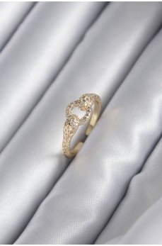 Pirinç Gold Renk Zirkon Taşlı Yılan Model Kadın Yüzük Pirinç Gold Renk Zirkon Taşlı Yılan Model Kadın Yüzük