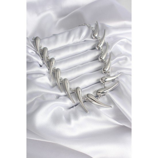 VIP Seri Özel Model Gümüş Renk Kadın Kolye VIP Seri Özel Model Gümüş Renk Kadın Kolye