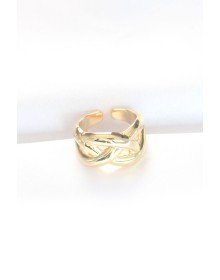 Düğüm Model Gold Renk Ayarlanabilir Yüzük