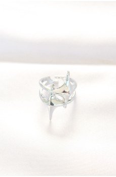 Yıldız Model Silver Renk Ayarlanabilir Yüzük Yıldız Model Silver Renk Ayarlanabilir Yüzük