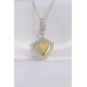 316L Çelik Zincir Gümüş Renk Zirkon Taşlı Tasarım Altın Renk Kalp Kolye 316L Çelik Zincir Gümüş Renk Zirkon Taşlı Tasarım Altın Renk Kalp Kolye