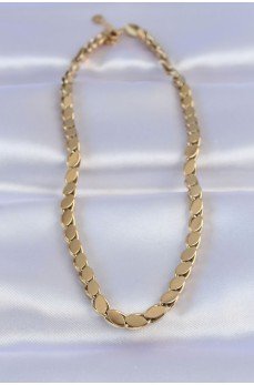 316L Çelik Gold Renk Arpa Model Kolye