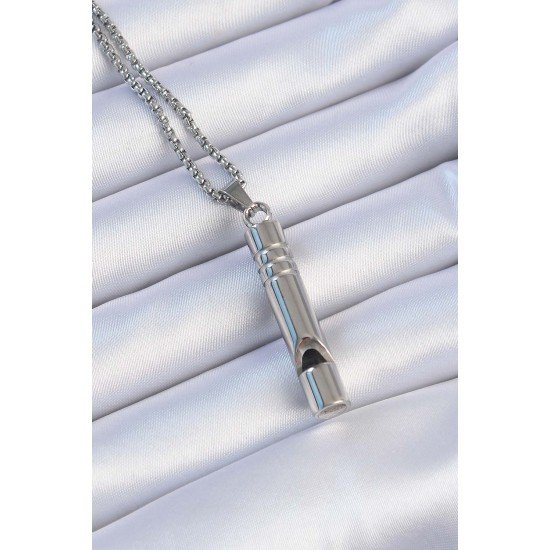 Acil Durum Düdüğü 316L Çelik Kararma Yapmaz Yüksek Desibel Kolye Unisex Acil Durum Düdüğü 316L Çelik Kararma Yapmaz Yüksek Desibel Kolye Unisex
