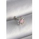 316L Çelik Gümüş Renk Zirkon Taşlı Kalp Tragus Piercing
