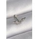 316L Çelik Gümüş Renk Zirkon Taş Detay Kanat Model Tragus Piercing 316L Çelik Gümüş Renk Zirkon Taş Detay Kanat Model Tragus Piercing