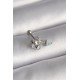 316L Çelik Gümüş Renk Zirkon Taşlı Sallantı Kalp Detay Tragus Piercing 316L Çelik Gümüş Renk Zirkon Taşlı Sallantı Kalp Detay Tragus Piercing