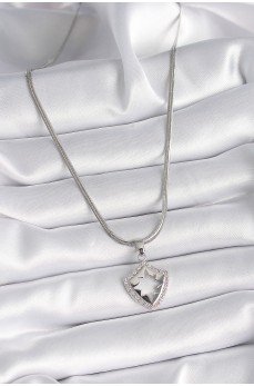 316L Çelik Gümüş Renk İtalyan Zincir Zirkon Taşlı Kutup Yıldızı İşleme Model Kadın Kolye 316L Çelik Gümüş Renk İtalyan Zincir Zirkon Taşlı Kutup Yıldızı İşleme Model Kadın Kolye