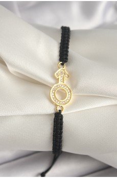 Pirinç Gold Renk Zirkon Taşlı Mars Figür Asansörlü Makrome Model Kadın Bileklik Pirinç Gold Renk Zirkon Taşlı Mars Figür Asansörlü Makrome Model Kadın Bileklik