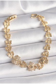 Pirinç Gold Renk Zirkon Taşlı Kelebek Model Zincir Kadın Bileklik Pirinç Gold Renk Zirkon Taşlı Kelebek Model Zincir Kadın Bileklik