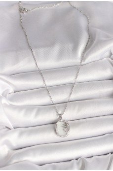 316L Çelik Gümüş Renk Zincir Beyaz Mineli Gün Batımı Model Zirkon Taş Detaylı Kadın Kolye 316L Çelik Gümüş Renk Zincir Beyaz Mineli Gün Batımı Model Zirkon Taş Detaylı Kadın Kolye