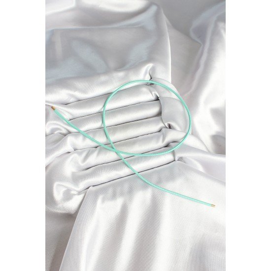 Mıknatıslı Turkuaz Renk Sarmal Kadın Bileklik