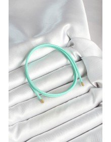 Mıknatıslı Turkuaz Renk Sarmal Kadın Bileklik