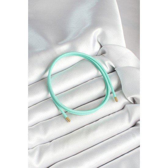 Mıknatıslı Turkuaz Renk Sarmal Kadın Bileklik