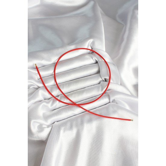 Mıknatıslı Kırmızı Renk Sarmal Kadın Bileklik