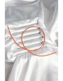 Mıknatıslı Turuncu Renk Sarmal Kadın Bileklik