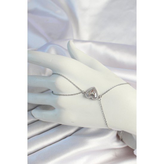 316L Çelik Zincirli Gümüş Renk Kalp Figürlü Zirkon Taşlı Şahmeran 316L Çelik Zincirli Gümüş Renk Kalp Figürlü Zirkon Taşlı Şahmeran