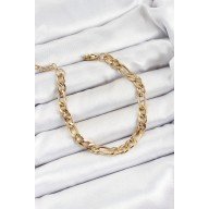 316L Çelik Gold Renk Zincir Erkek Bileklik